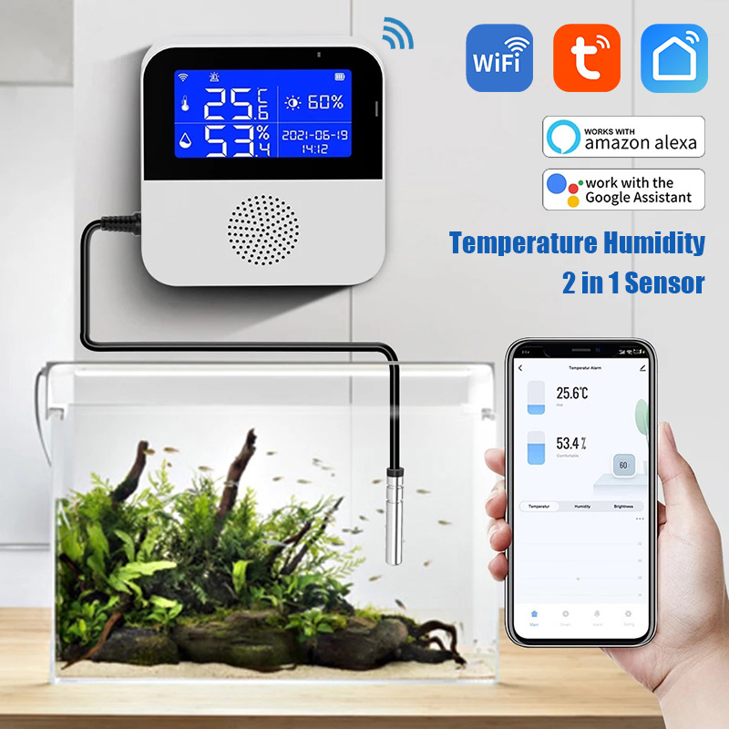 Live Fish Aquarium - WiFi Tuya Smart Life Display a