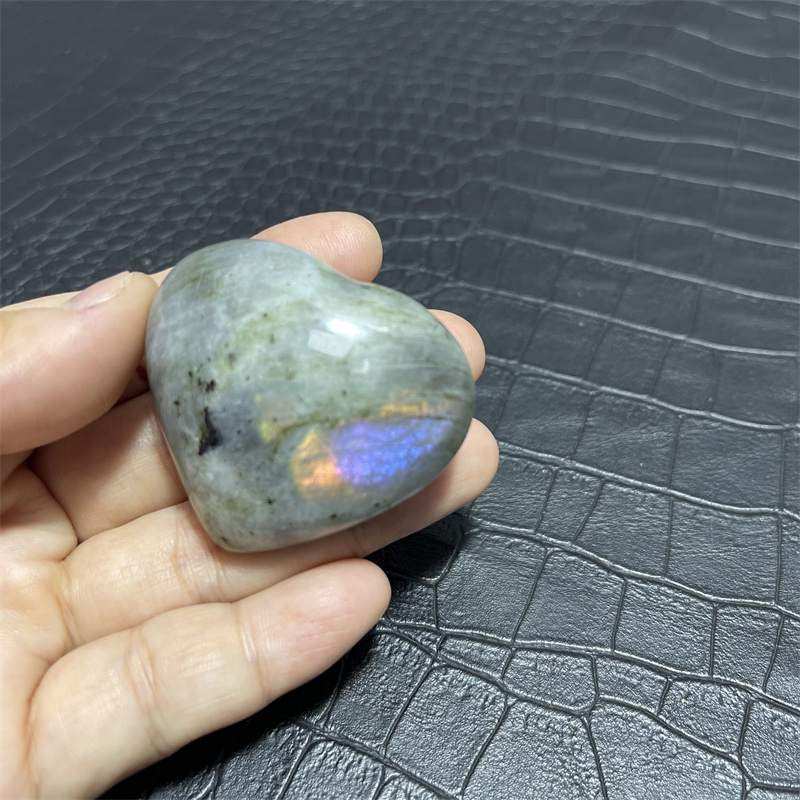 Aquarium Fish Yellow - 6 pezzi di cristallo naturale labradorite