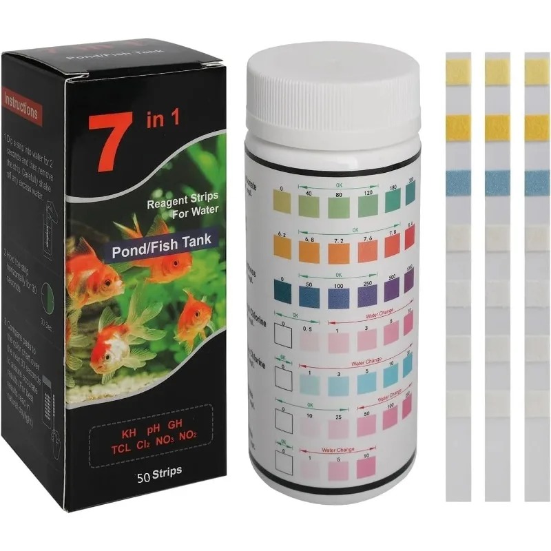 Aquarium Fish Saltwater - Strisce Reattive per Acquario, Kit di