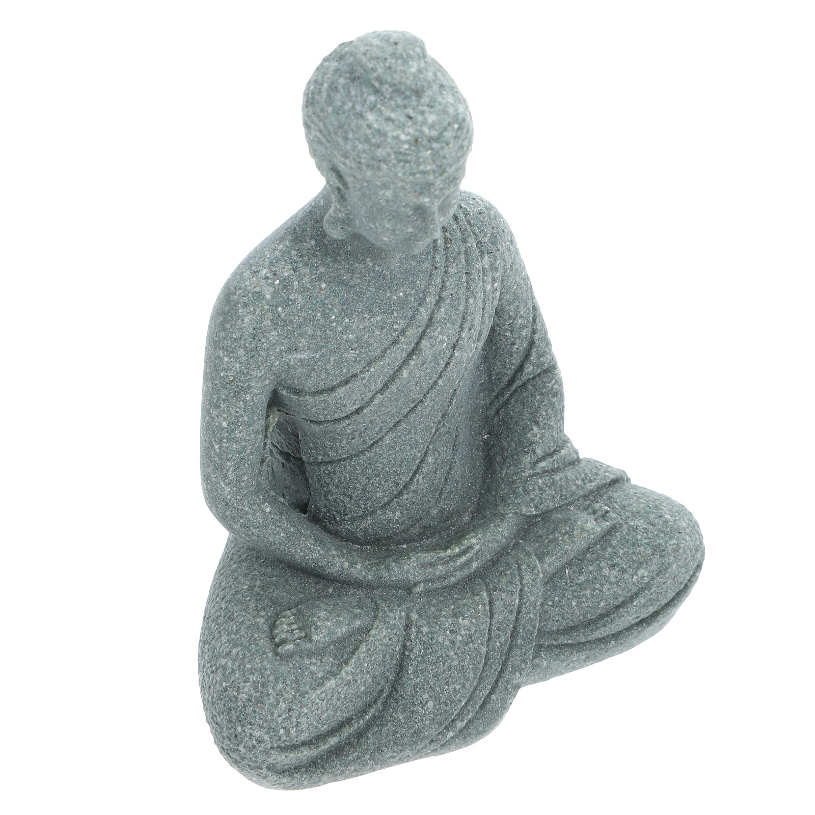 Aquarium Fishes - Mini Statua di Buddha in Resina,