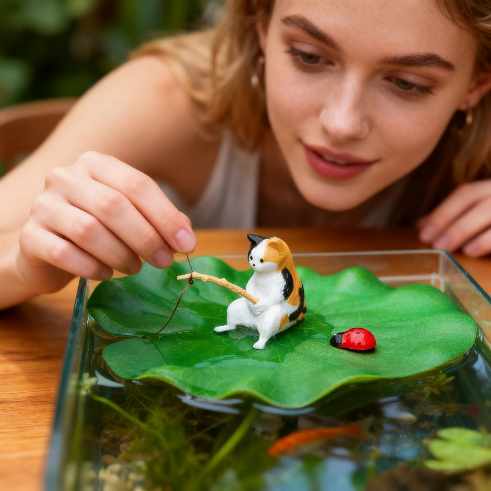 Aquarium Fish Names - Decorazione per Acquario a Forma di