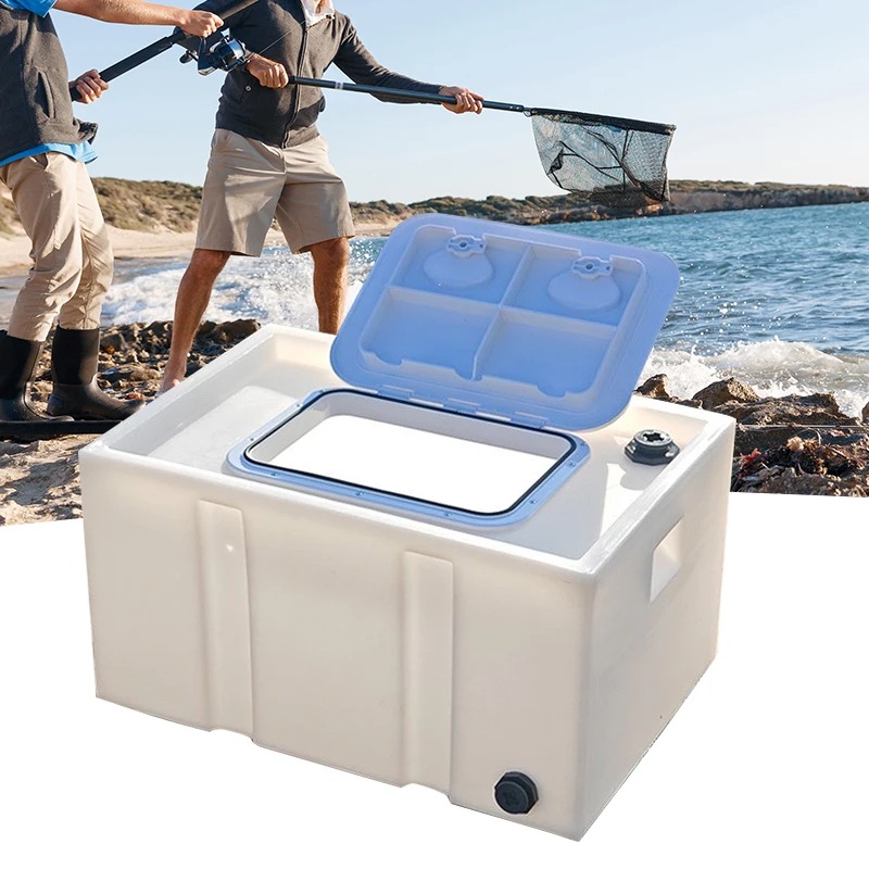 Live Fish Aquarium - Contenitore per Pesci Vivi Rinforzato 40L/60L/70L,