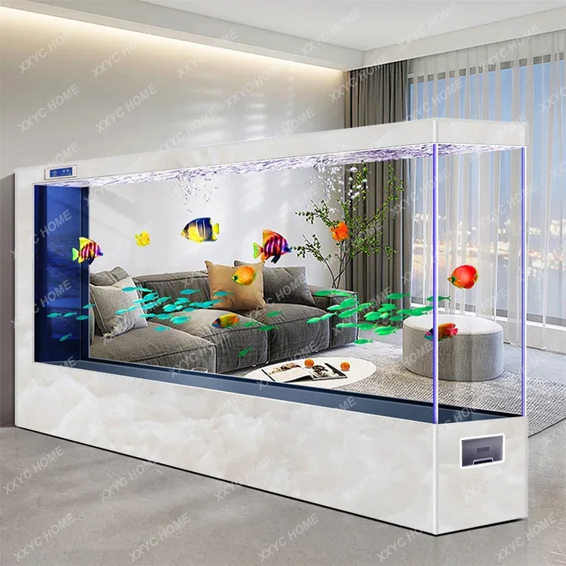 Live Fish Aquarium - Acquario gigante da pavimento a soffitto