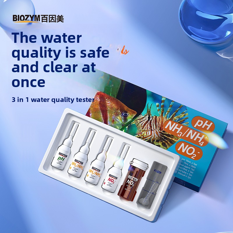 Aquarium Fish Saltwater - BIOZYM Kit per test acquario-Tester di