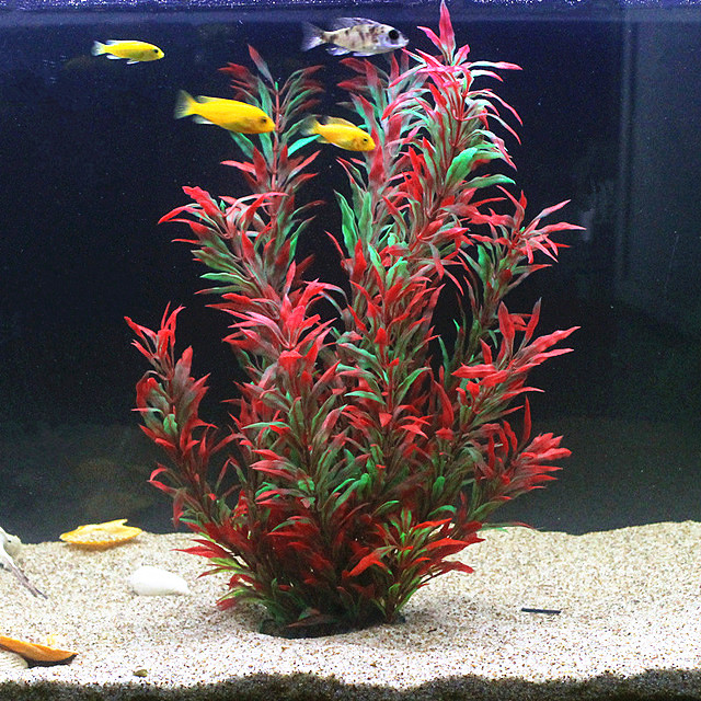 Aquarium Fish Saltwater - 50CM Acquario artificiale Piante rare Acquario