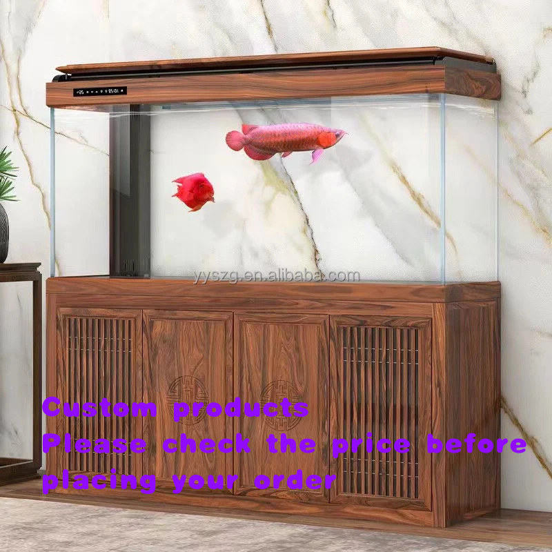 Aquarium Fishes - Acquario Rettangolare in Vetro di Lusso