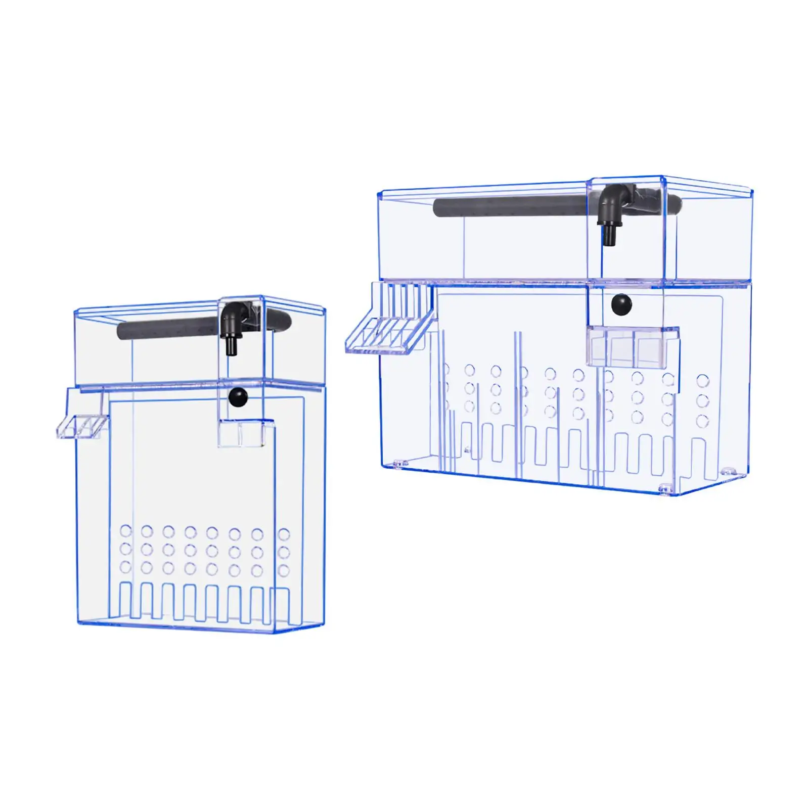Live Fish Aquarium - Filtro per Acquario, Separazione Asciutto/Bagnato, Accessori
