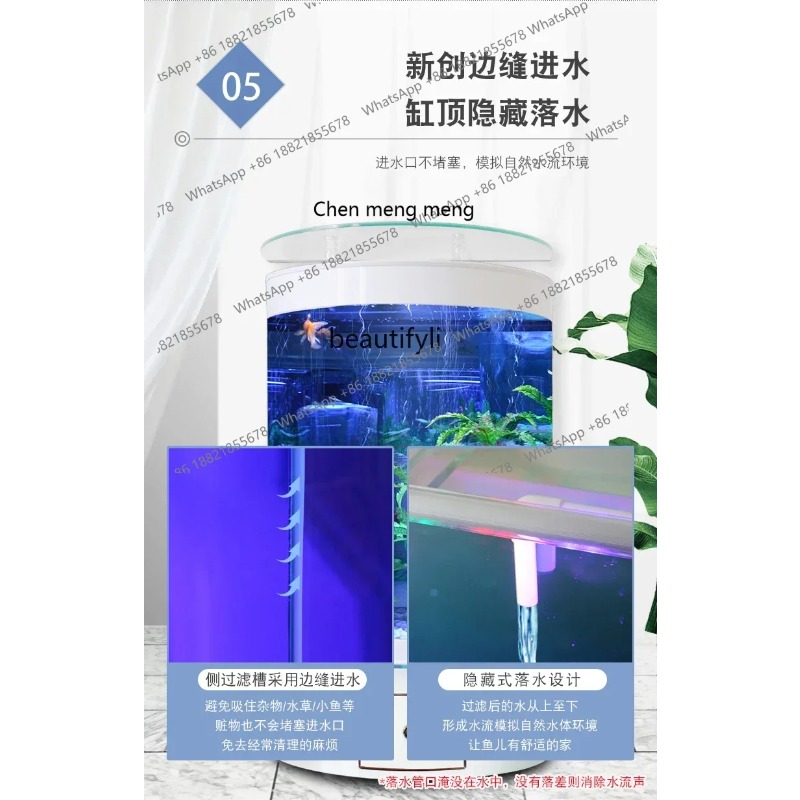 F181 Acquario da Soggiorno con - Live Fish Aquarium recensione e prezzo