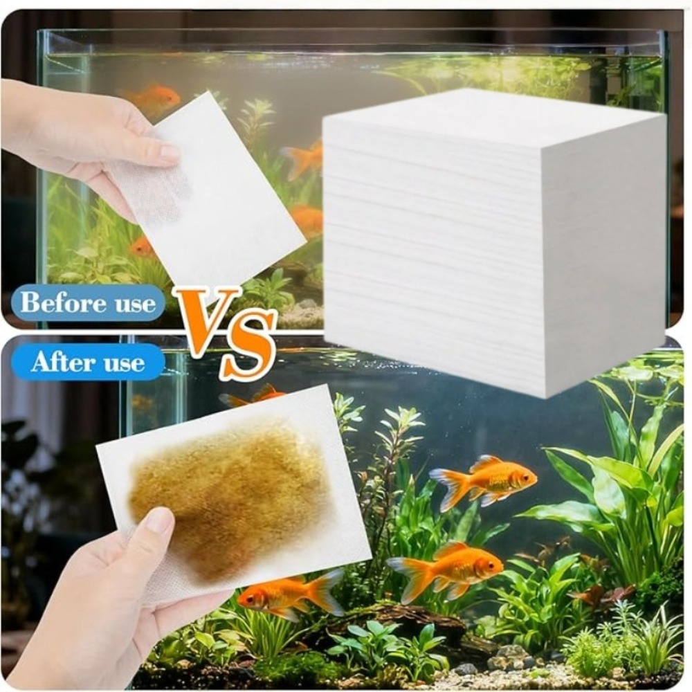 50 Pezzi Carta Assorbente per  - Aquarium Fish Yellow recensione e prezzo