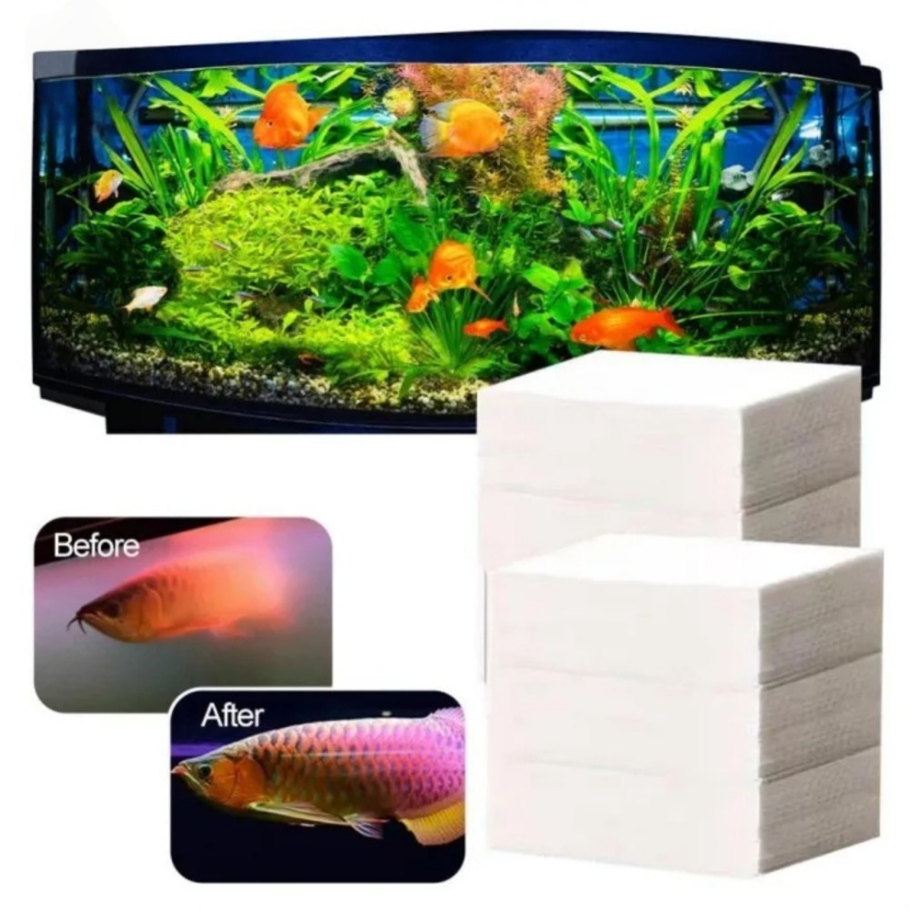 50 Pezzi di Carta Filtrante Mu - Aquarium Fish Yellow recensione e prezzo