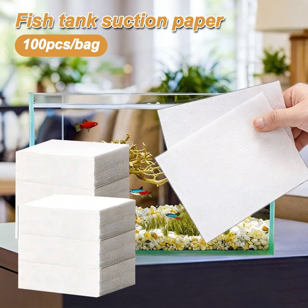 100 Pezzi di Carta Assorbente  - Aquarium Fish Yellow recensione e prezzo