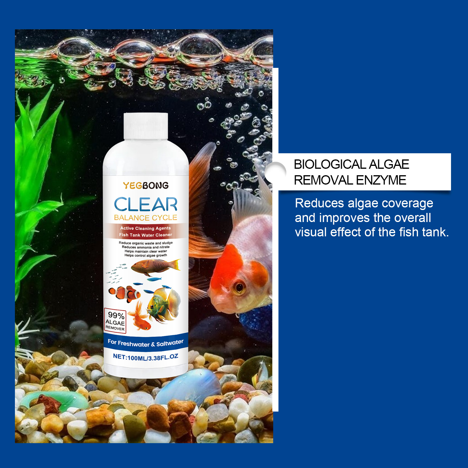 Chiarificatore d'acqua per acq - Aquarium Fish Saltwater recensione e prezzo