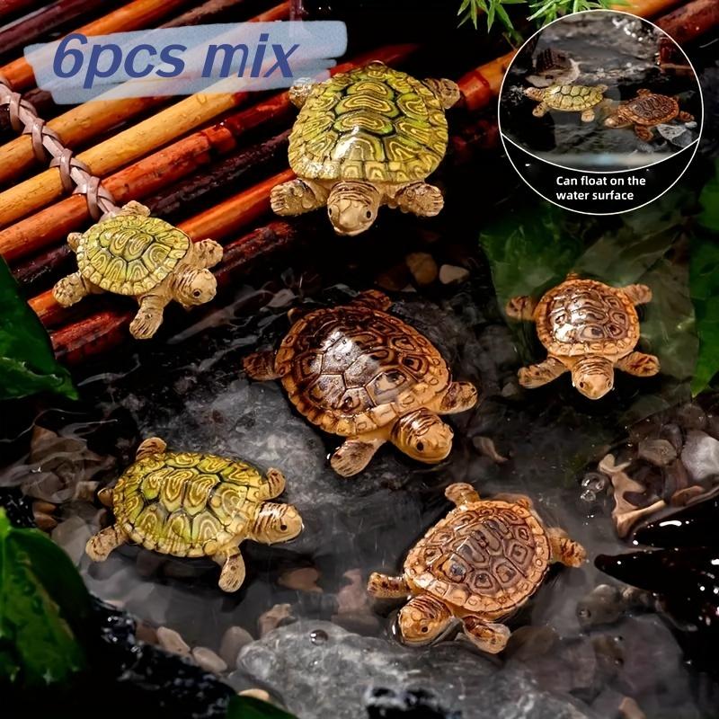 6 Mini Statue di Tartarughe pe - Aquarium Fish Small recensione e prezzo