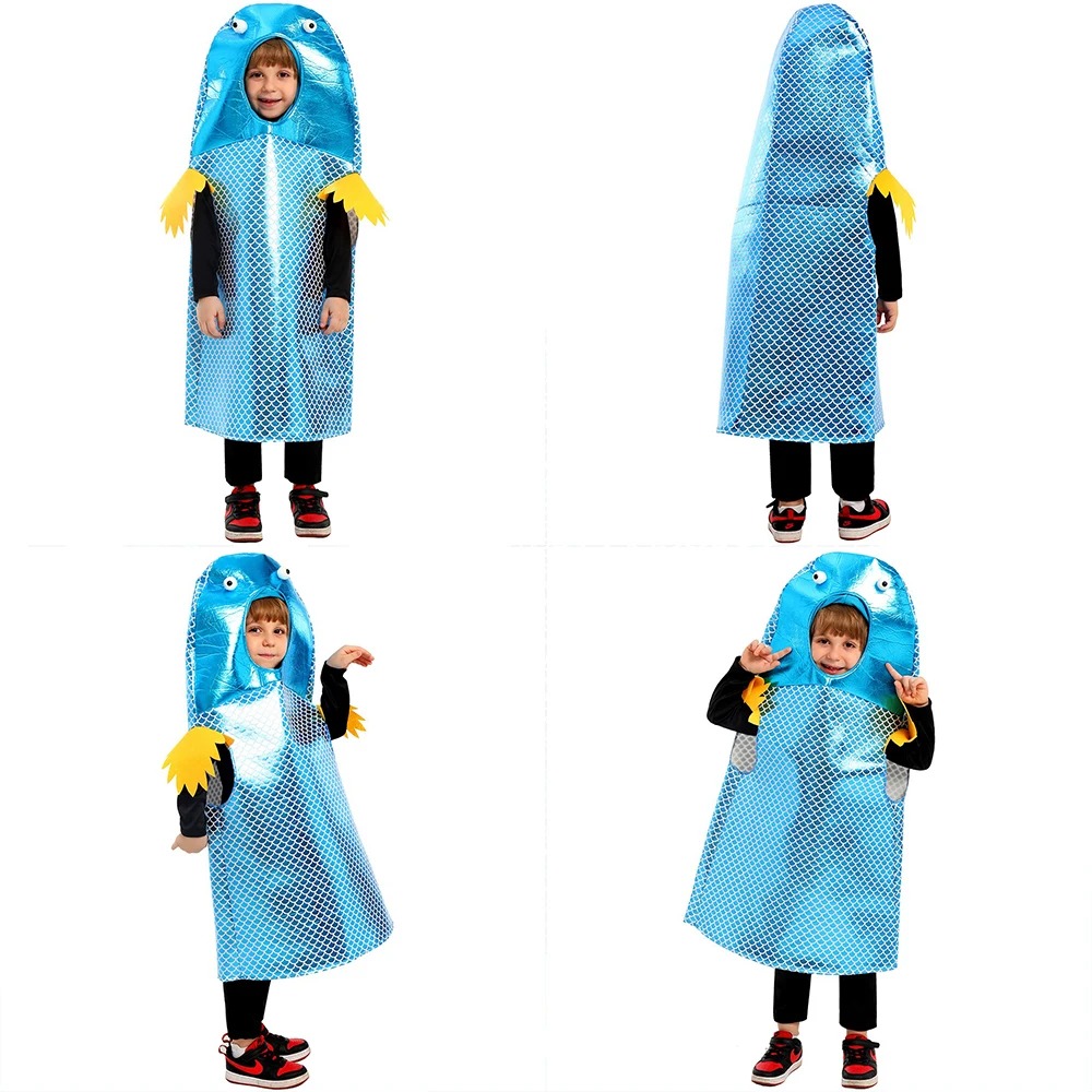 Costume da Pesce Blu Lucido co - Aquarium Fish Yellow recensione e prezzo