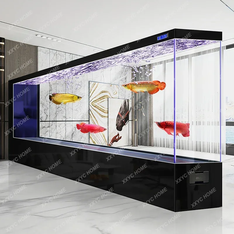 Acquario gigante da pavimento  - Live Fish Aquarium recensione e prezzo