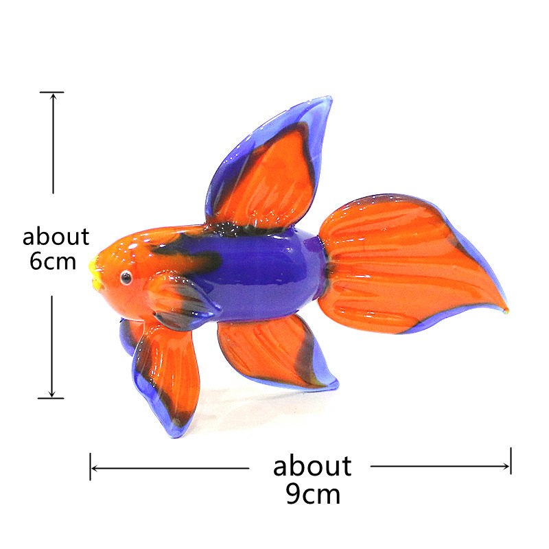 Arancione vetro di Murano pesc - Aquarium Fish Small recensione e prezzo