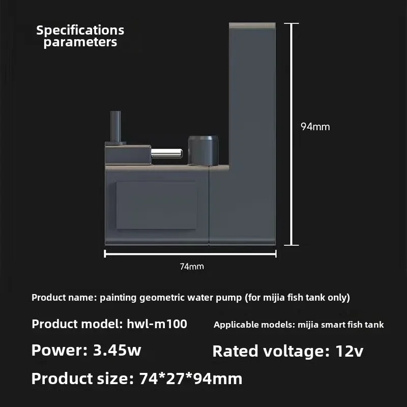 1 pz Per Xiaomi Mijia acquario - Xiaomi Aquarium Fish Tank recensione e prezzo