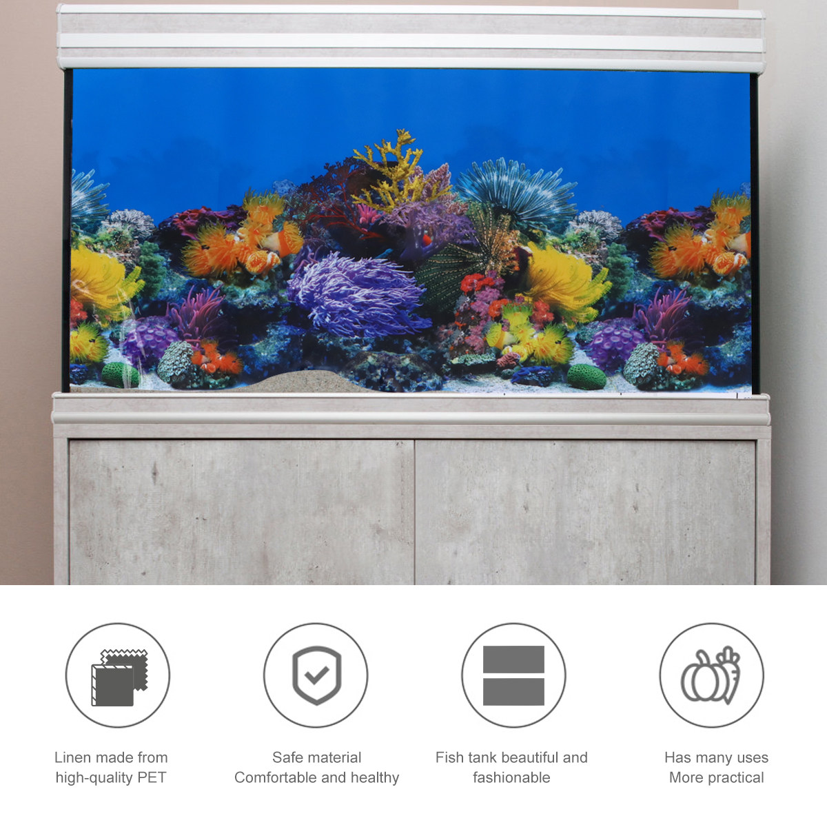 Adesivo per Sfondo Acquario 62 - Aquarium Fish Wallpaper Hd recensione e prezzo