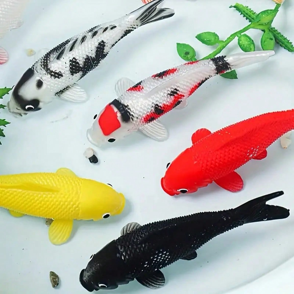 2 pezzi di pesci koi artificia - Aquarium Fish Yellow recensione e prezzo